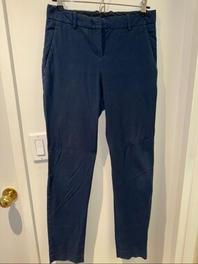 Theory Women's Navy and Black Tailored Pants